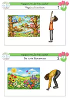 Vorschau - Bildkarten - Frühling Yogageschichte Der Frühlingspfad - Seite 3