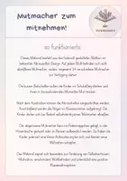 Vorschau - Poster - Mutmacher zum mitnehmen | 24 Stück - Seite 1