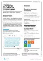 Aperçu - Préparation de séance / Séance complète - La prévention de la pollution plastique marine - Cycle 4 - Page 1