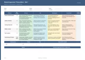 Vorschau - Anderer Materialtyp - Bewertungsraster für Präsentationen (Sek I) – Fachübergreifend & Lernwirksam - Seite 2