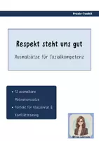 Vorschau - Arbeitsblätter - Respekt im Unterricht – Ausmalsätze zur Sozialkompetenz - Deckblatt