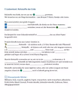 Vorschau - Mal- und Bastelvorlagen - Materialpaket Geografie - Deckblatt