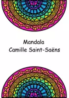 Vorschau - Mal- und Bastelvorlagen - Mandala Camille Saint-Saens - Deckblatt