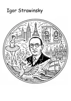 Vorschau - Mal- und Bastelvorlagen - Mandala Igor Strawinsky - Seite 2