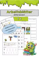 Vorschau - Arbeitsblätter - T t differenziert Arbeitsblätter - Deckblatt