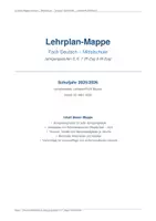 Vorschau - Lehrpläne/Lehrermaterial - Lehrplan plus Deutsch alle Jahrgänge Mittelschule Bayern (+M/R) - Seite 1