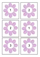 Aperçu - Apprentissages en autonomie - fleurs à compter - Page 2