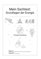 Vorschau - Stationenlernen - Grundlagen & Umwandlungen der Energie – Das XXL‑Materialpaket (Sachtext, Geschichte, Forscherheft & Arbeitsblatt) - Seite 1