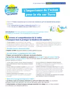Aperçu - Préparation de séance / Séance complète - Protéger la biodiversité - Séance 1 - Page de couverture