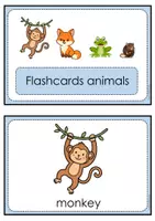 Vorschau - Poster - Flashcards/Bildkarten "animals" Englisch Grundschule (nach Playway 3) - Seite 1