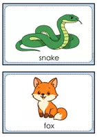Vorschau - Poster - Flashcards/Bildkarten "animals" Englisch Grundschule (nach Playway 3) - Seite 2