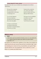 Vorschau - Arbeitsblätter - Uhland: "Einkehr" (Gedichtanalyse) - Deckblatt