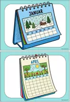 Vorschau - Unterrichtsreihen - Materialpaket: Das Jahr - Kalender, Monate, Tage - Seite 3