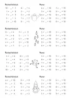 Vorschau - Arbeitsblätter - Freebie: Rechenfrühstück Zehnerfreunde + Ergänzen ZR 10 - Seite 2