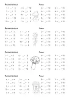 Vorschau - Arbeitsblätter - Freebie: Rechenfrühstück Zehnerfreunde + Ergänzen ZR 10 - Seite 3