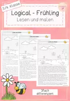 Vorschau - Arbeitsblätter - Bundle - Lesen in der 3. & 4. Klasse - Seite 1
