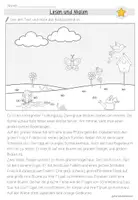 Vorschau - Arbeitsblätter - Logical - Lesen und Malen - Frühling - 3./4. Klasse - Seite 3
