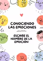 Vista previa - Hojas de trabajo - EBOOK DE LAS EMOCIONES - Portada