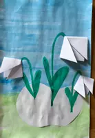 Vorschau - Bildkarten - Schneeglöckchen Kunstprojekt differenziert (Kl. 2-4) - Seite 2