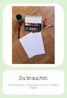 Vorschau - Bildkarten - Schneeglöckchen Kunstprojekt differenziert (Kl. 2-4) - Seite 3