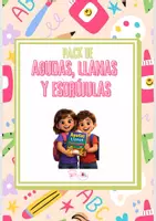 Vista previa - Refuerzo / NEE / Materiales de apoyo - Pack acentuación: agudas, llanas y esdrújulas - página 1