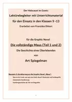 Vorschau - Unterrichtsreihen - Sparpaket: "Maus" von Spiegelman, vollständige Unterrichtsreihe, alle Materialien (Arbeitsblätter, Lösungen, Verläufe ect.) - Seite 1
