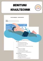 Vorschau - Anderer Materialtyp - Benotung Kraultechnik - Deckblatt