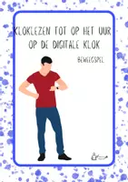 Voorbeeld - Kloklezen tot op het uur op de digitale klok - Pagina 1