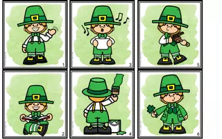 anteprima - Esercizi - Leprechaun - Find it! Write it! - St. Patrick's Day (Ireland) - Pagina 1