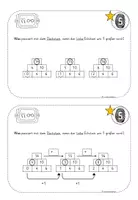 Vorschau - Fördermaterial/Inklusion - Tippkarten zum Zahlenmauer-Forscherheft ZR bis 20 und 100 - Seite 3