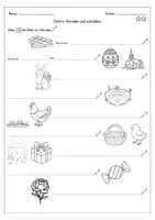 Vorschau - Arbeitsblätter - DaZ/DaF/Deutsch - Ostern - MATERIALPAKET - Seite 3