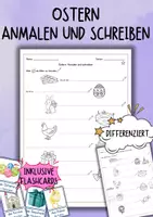 Vorschau - Arbeitsblätter - DaZ/DaF/Deutsch - Ostern - MATERIALPAKET - Seite 1