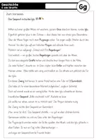 Vorschau - Arbeitsblätter - Gg ARBEITSBLÄTTER + BILDKARTEN: Buchstabe/Laut Einführung - Seite 2