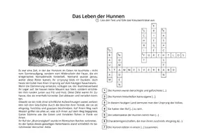 Vorschau - Arbeitsblätter - Das Leben der Hunnen - Seite 2