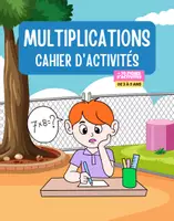 Aperçu - Préparation de séance / Séance complète - Multiplications Cahier d'activités +70 fiches d'activités - Page de couverture