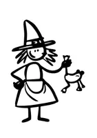 Vorschau - Arbeitsblätter - Materialpaket Halloween: Ausnalbilder, Find someone who, Stadt Land Fluss-Spiel - Seite 3
