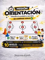 Vista previa - Unidades / Secuencias / Situaciones de Aprendizaje - Misión Orientación: Descifra la Palabra Secreta - Portada