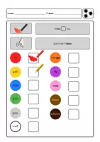 Vorschau - Arbeitsblätter - Pränumerik Farben 3 (schwer) - Seite 2