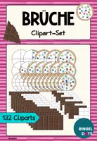 Vorschau - Bildkarten - Clipart-Set Bruchdarstellung Cookies und Schokolade - Deckblatt