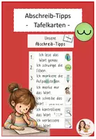 Vorschau - Poster - Abschreib-Tipps für das richtige Abschreiben - Deckblatt