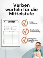 Vorschau - Spiele - Formentraining zu den wichtigsten lateinischen Verben - Deckblatt