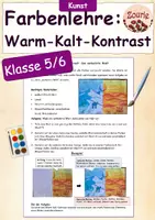 Vorschau - Arbeitsblätter - Kunst Materialpaket: Theorie trifft Praxis – 4 Künstler, 8 Materialien (Klasse 5-7) - Seite 1