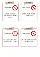 Vorschau - Quiz - Wörter erraten Spiel - Vertretungsunterricht - Deckblatt
