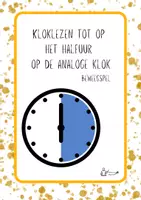 Voorbeeld - Het halfuur op de analoge klok - Pagina 1