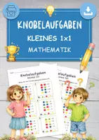 Vorschau - Arbeitsblätter - Knobelaufgaben Kleines 1x1 Matheunterricht - Deckblatt