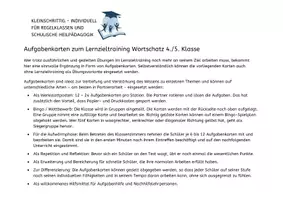 Vorschau - Unterrichtsreihen - Lernzieltraining Wortschatz: Aufgabenkarten zu Morphemen - Seite 1