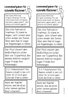 Vorschau - Arbeitsblätter - Rechnen, kleben, lesen (Rechenspaziergang, Lesemalaufgabe) - Seite 3