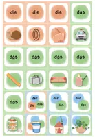 Vorschau - Stationenlernen - Nomen | Pärchen-Spiel schwierige Begleiter - Seite 2