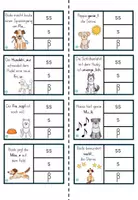 Vorschau - Stationenlernen - Klammerkarten s-Laute s, ss, ß Deutsch 4. Klasse Hundeklasse - Seite 3
