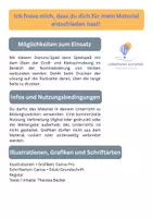 Vorschau - Spiele - Rechtschreibung: Domino Spiel Nominalisierung Verben - Groß- und Kleinschreibung - Seite 1